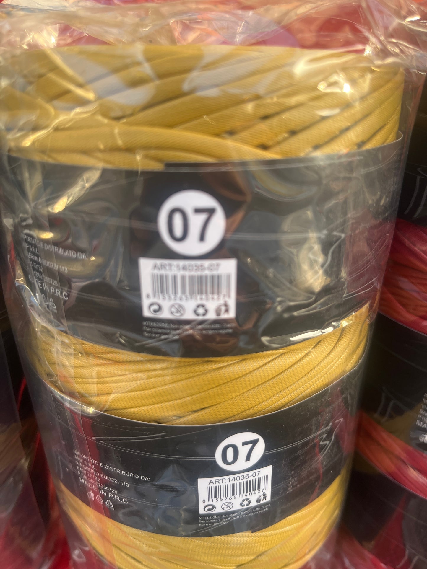 Fettuccia in eco pelle da 200 grammi