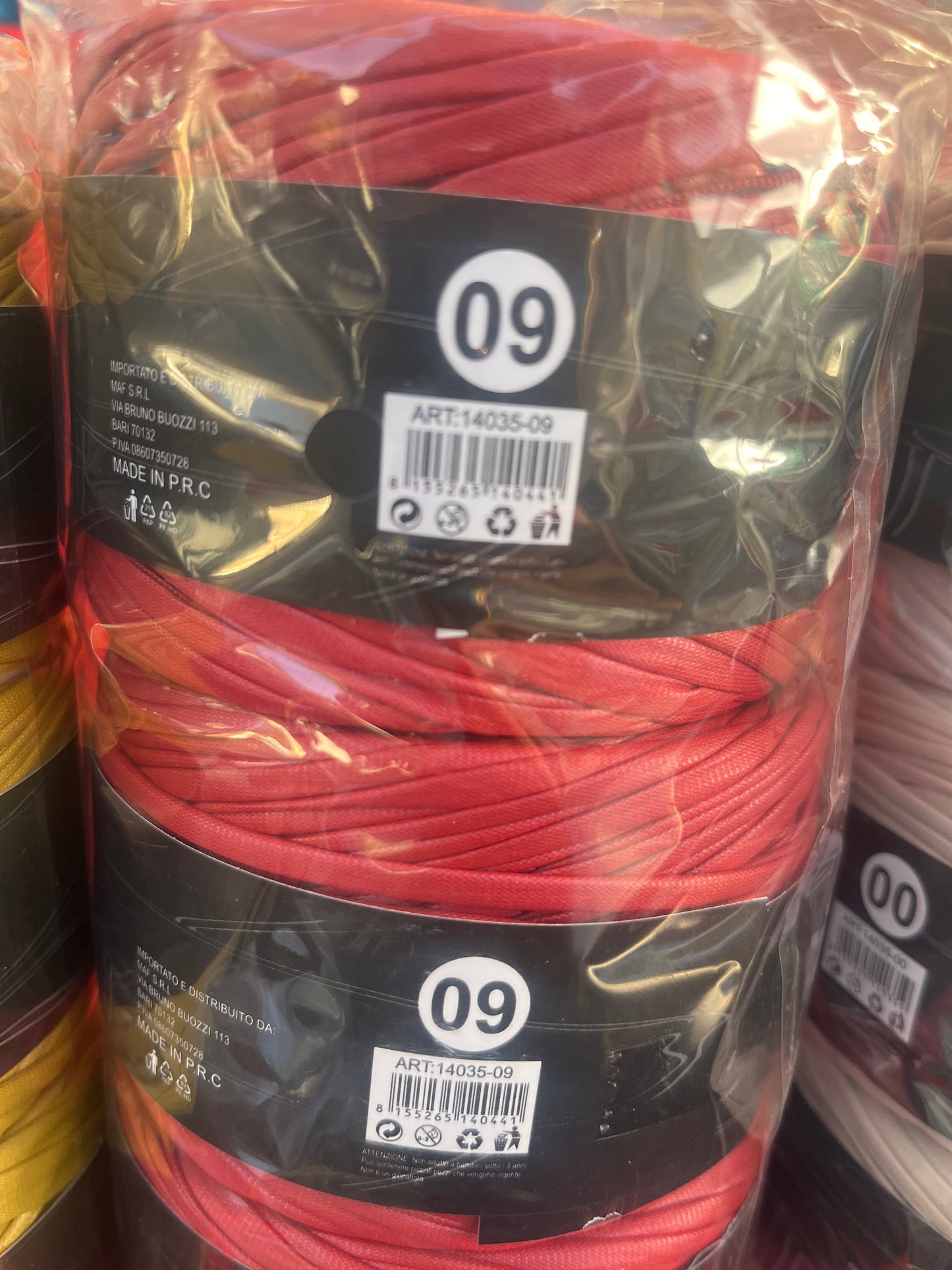 Fettuccia in eco pelle da 200 grammi