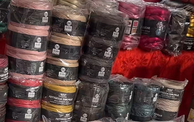 Fettuccia in eco pelle da 200 grammi